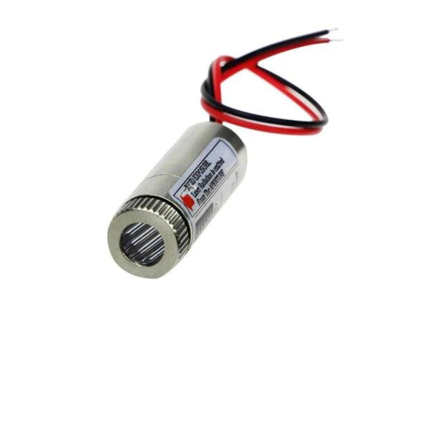 HKD Red Cross Laser Module 5mW 650nm 12mm 3-5VDC Focusable