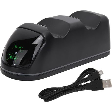 PS4 Controller Charger Dual USB Fast Charging Dock Station Game TP4-1781 Image
