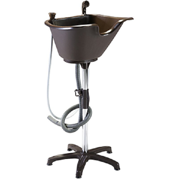 Portable Hair Wash Sink - Black Salon Basin