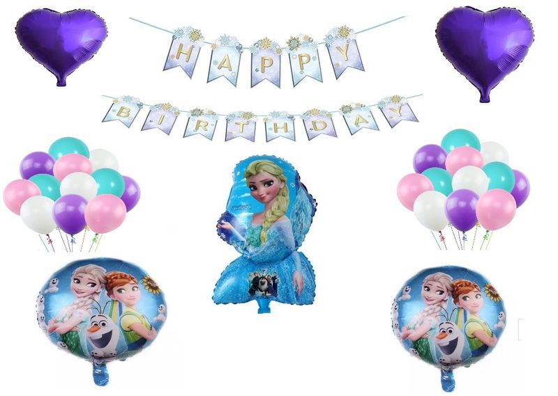 Frozen Party Decorations Balloons