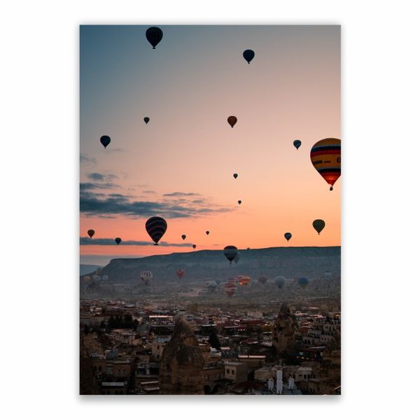 Air Balloon Turkey Poster - A1