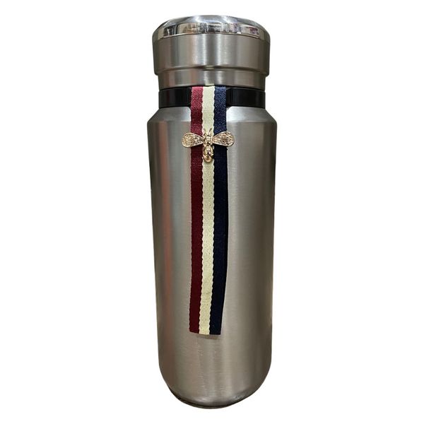 850ml Insulated Flask with Cute Butterfly Strap