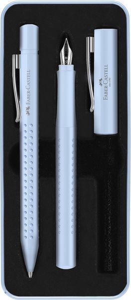 Faber-CastellGrip 2010 Harmony Fountain Pen and Ballpoint in Metal gift box