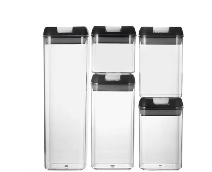 Air Tight Food Storage Containers - 5-Piece