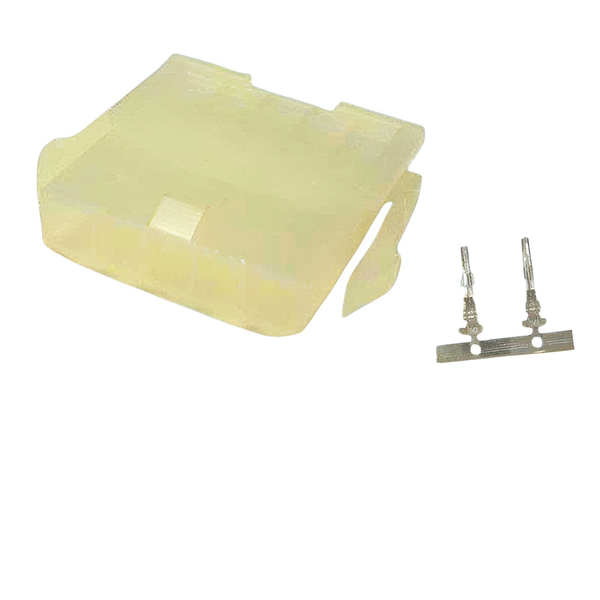 XY141-05M: 4.2mm 5-Way In-line Male Connector w/ Release-Lock, 5A-250VAC