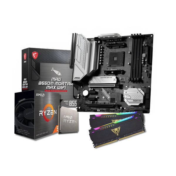 MSI B550M Motherboard, Ryzen 5 5600X CPU,&amp; ViperSteel 16GB 3600Mz Ram