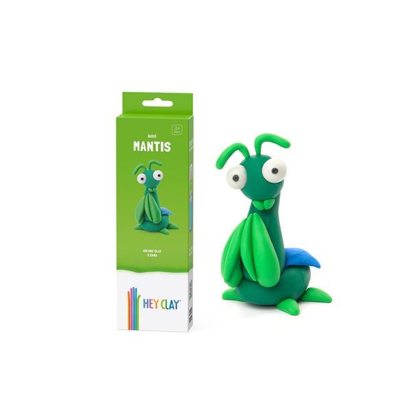 Hey Clay: Modelling Air-Dry Clay with Fun Interactive App - Mantis - 3 Cans