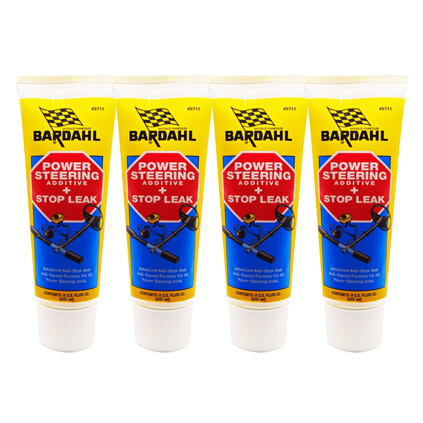 Bardahl - 4 X 237 m l Power Steering additive + Stop Leak