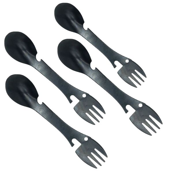 Camping 5 In 1 Multi-Functional Outdoor Tool Set of 4