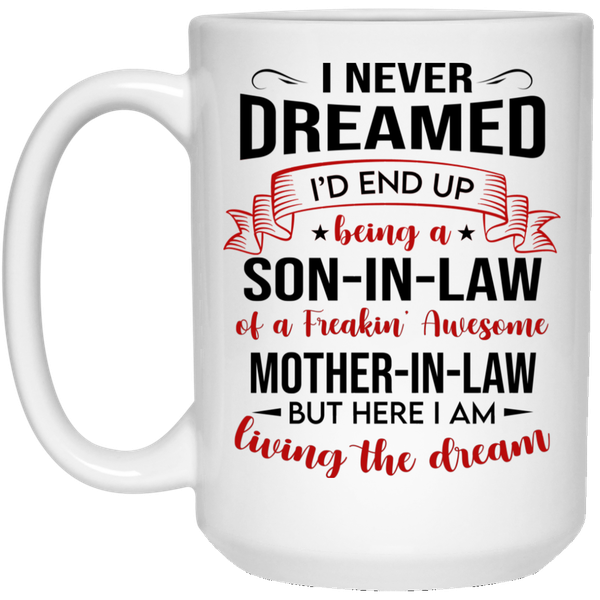 Son-in-Law and Mother-in-Law Birthday Christmas Gift Mug