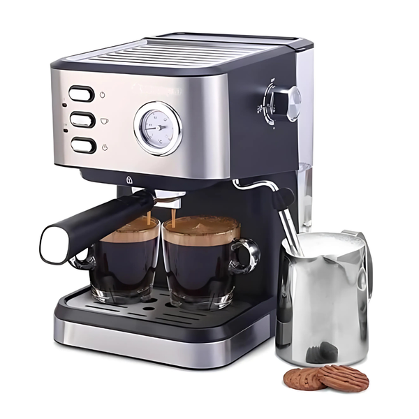 Fully Automatic Espresso &amp; Mocha Coffee Machine with Milk Frother