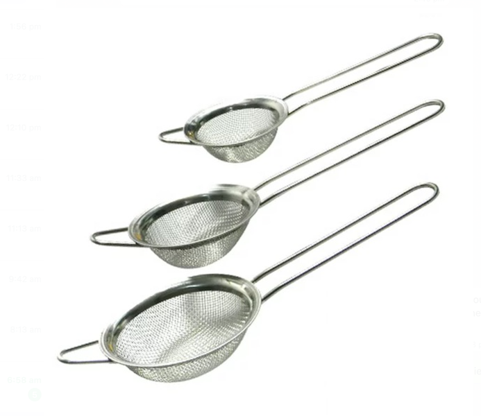 Hubbe Mini Baking Sieve set - 3 Sieves