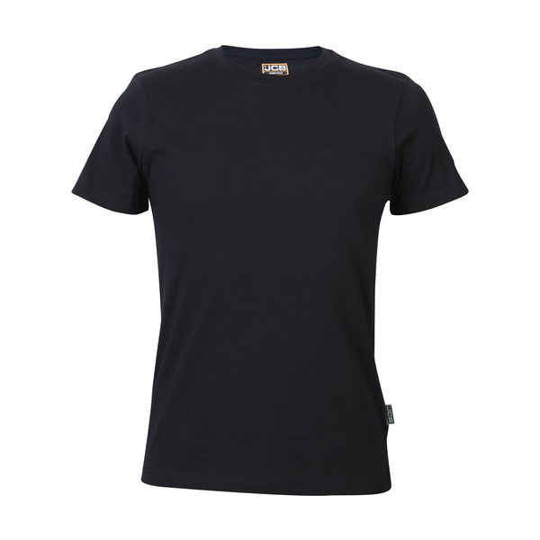 JCB Crew Short Sleeve T-Shirt - Black