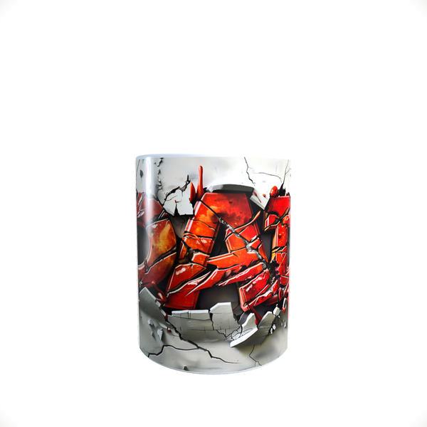 3D Graffiti Dad Fathers Day Coffee Mug A8