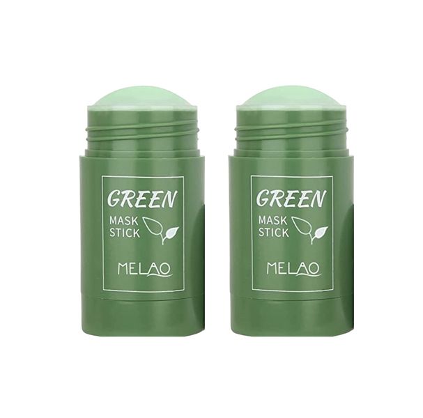 Melao Premium 2 x 40g Purifying Green Clay Mask Stick For Blackhead Removal