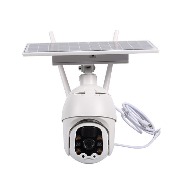 Outdoor Wireless Camara Domo Solar Wifi PTZ Wireless Security Camera