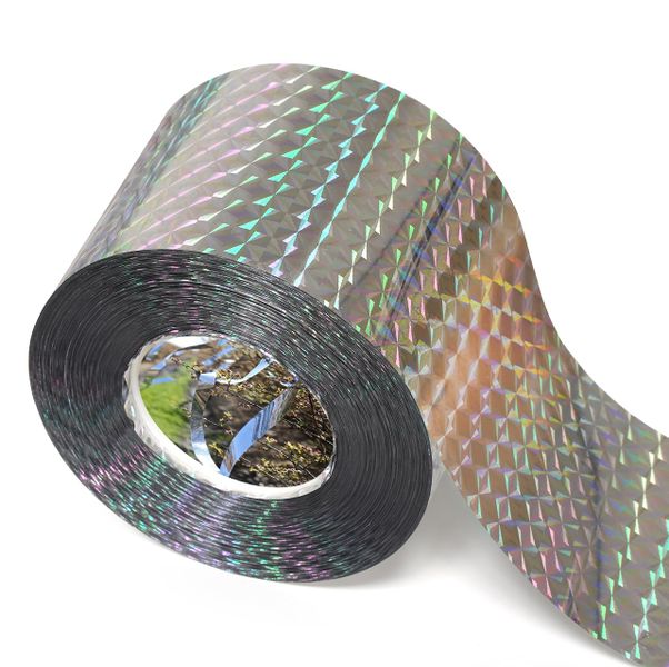 Bird Scare Tape Ribbon, Reflective Tape Keep Birds Away Outdoor (350FT)