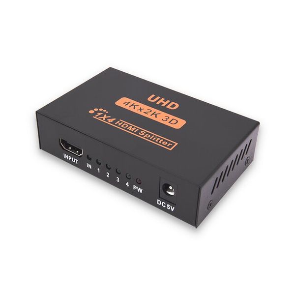 QY-S4 4Kx2K 1 in 4 out 1X4 HDMI Splitter