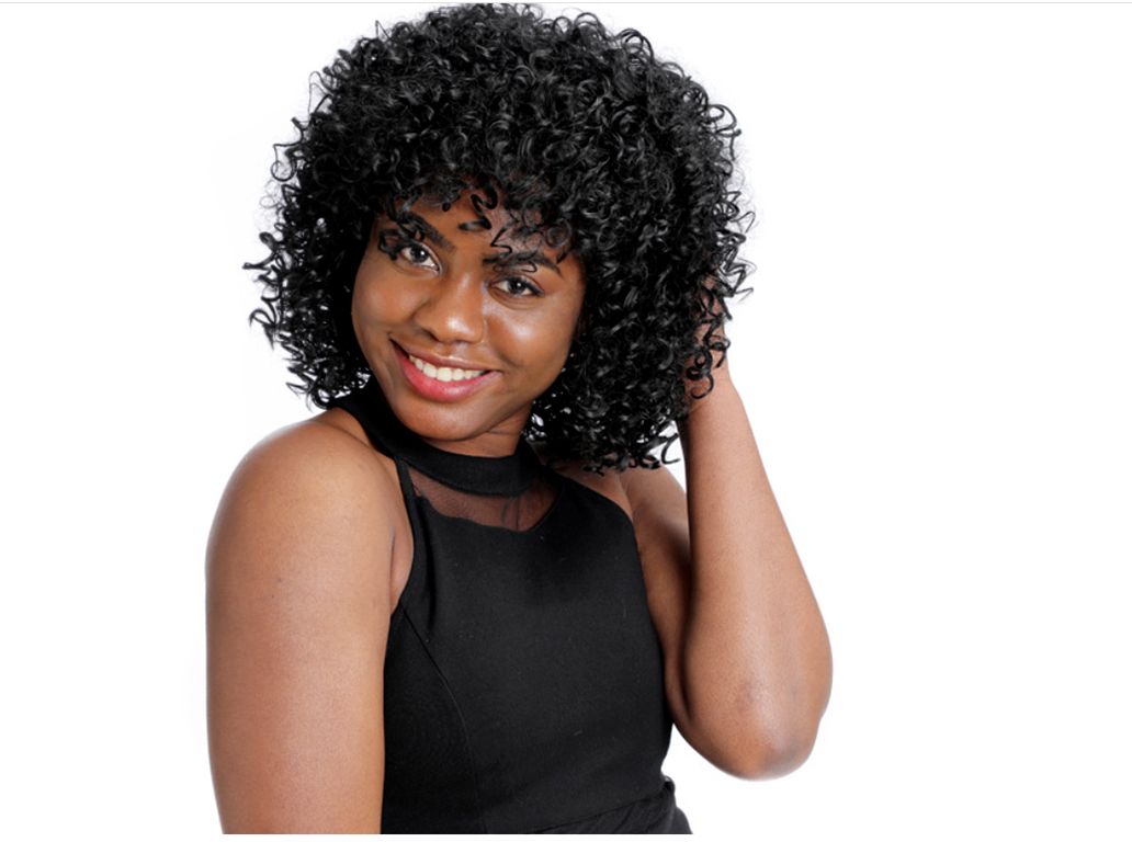 African short curly Hair Wig quality synthetic fiber Life Equipment 1 | Buy  Online in South Africa 