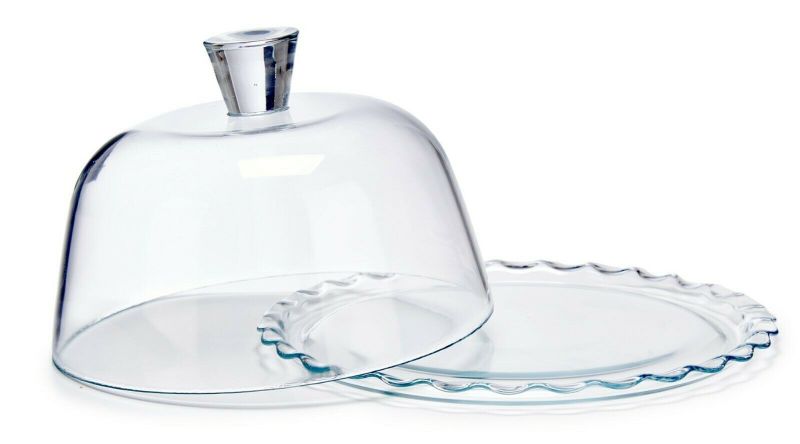 Glass Cake or Cheese Dome - 26cm x 15cm