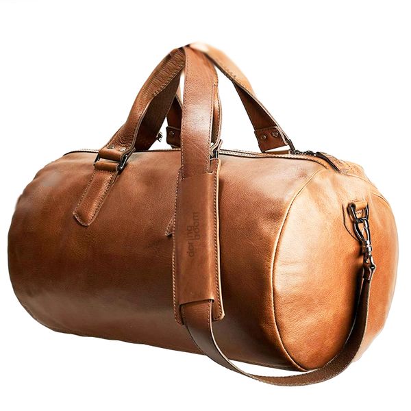 Genuine Leather Duffel Bag