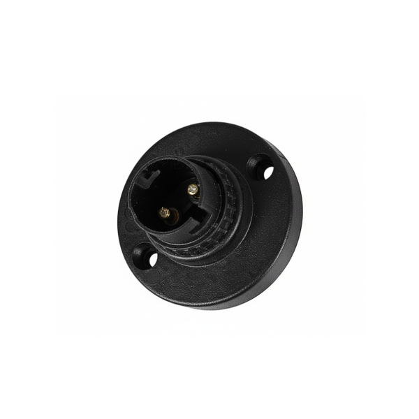 Batten Holder Nylon 50mm - Black Durable Light Fitting