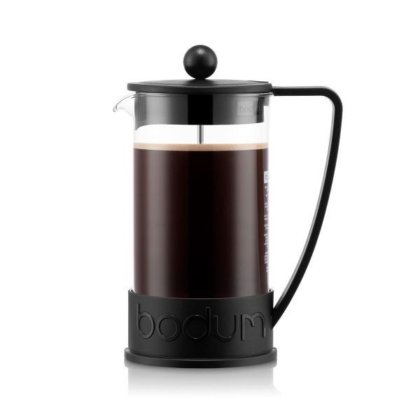 Bodum - Brazil Coffee Press 8-Cup Coffee Maker - Black