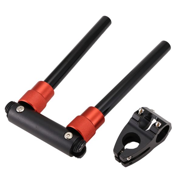 Folding Handle Bar 90 Degree Fold Handlebar Black Red 23 5Mm