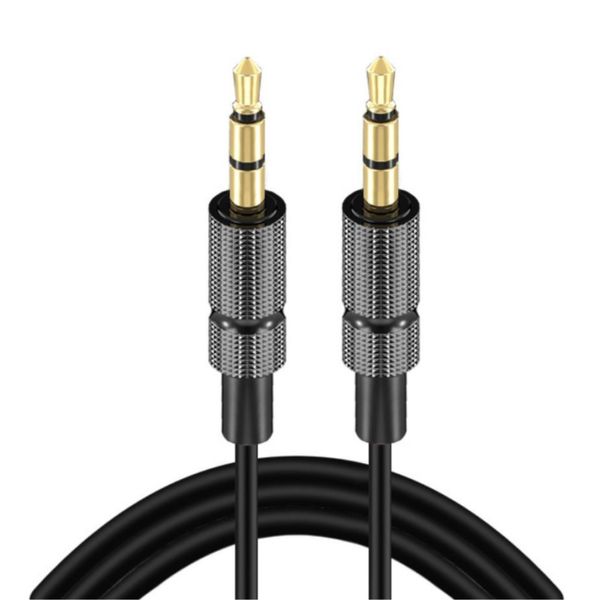3.5mm AUX Audio Cable Male To Male For Car Speaker Cellphone PC