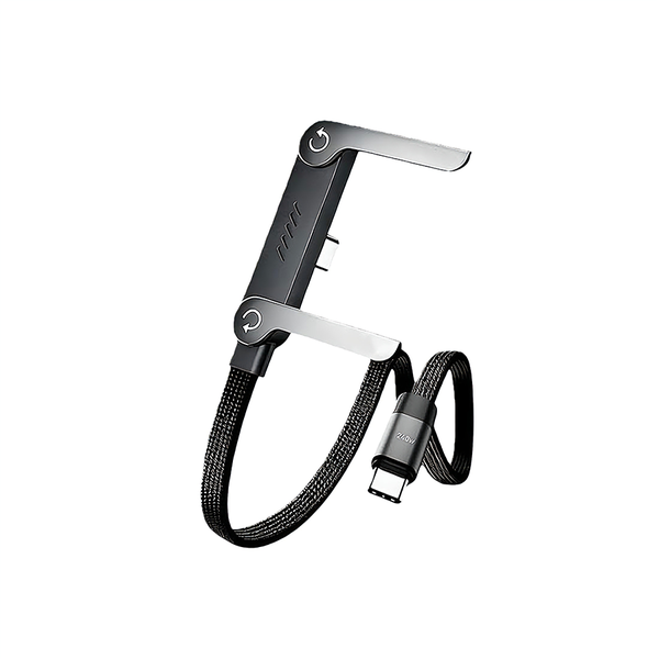 2-in-1 Invisible Holder Charger Cable with Stand - Multi Charger Cord