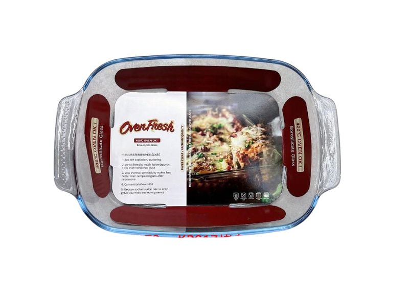 Borosilicate Oven Baking Dish 2L.