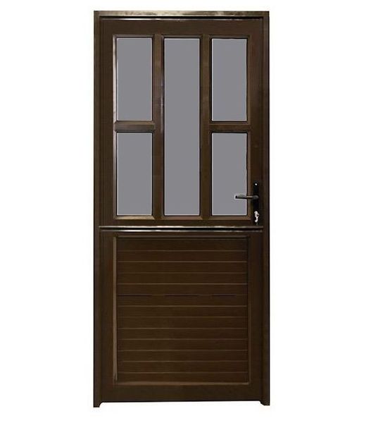 5 Panel Aluminium STABLE Door with Frame - LH