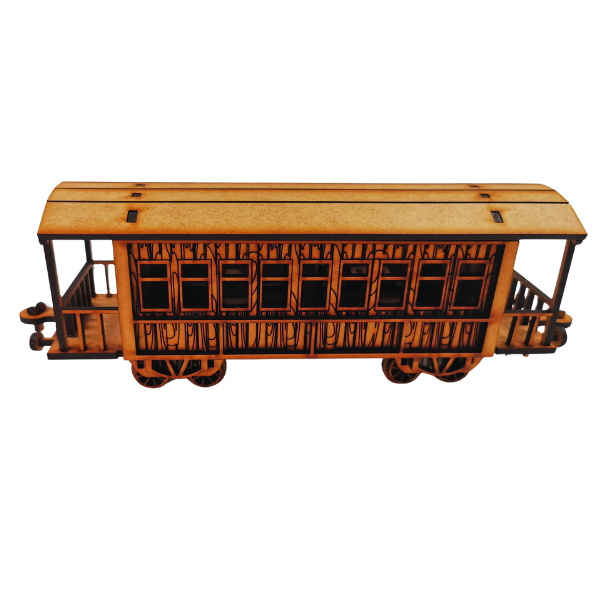 Wild West Passanger Wagon DIY Build It Yourself Kit