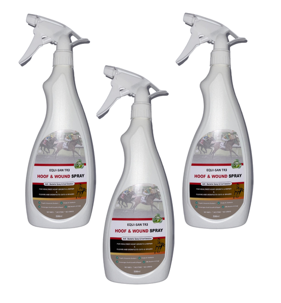 Equi-San Tr3 Wound Spray - No Smell - No Sting - No Stress