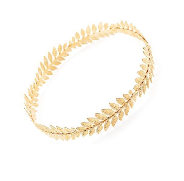 Olive Tree - Metal Leaf Tiara 01 - Bridal / Formal Event