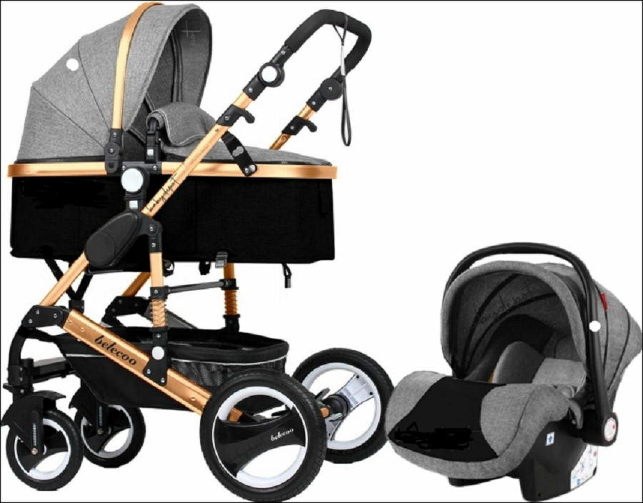 Baby Stroller 3 in 1 Travel System -Grey | Shop Today. Get it Tomorrow ...