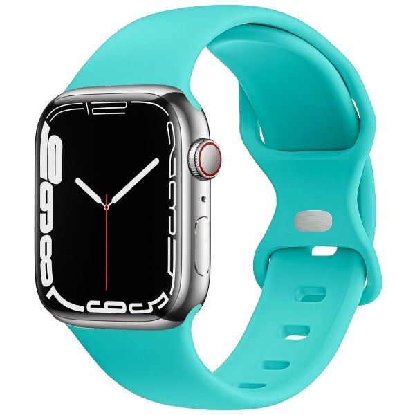 Soft Silicone Apple Watch Strap With Water Resistance - Lemon Yellow