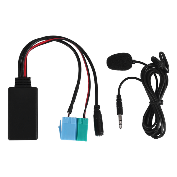 Car Bluetooth Audio Cable Microphone Adapter ISO for Fiat Grande 2007