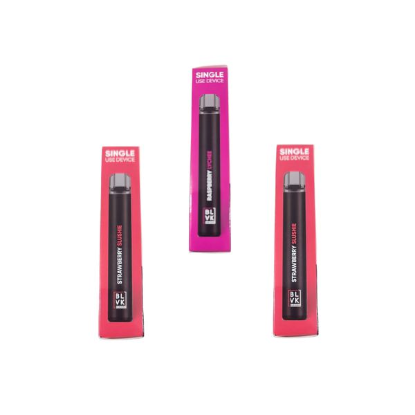 New BLVK 800 Puffs Mixed. Flavors 3pack