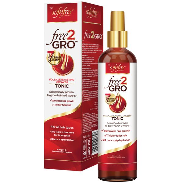 Sofnfree free2GRO Follicle Boosting Growth Tonic 250ml