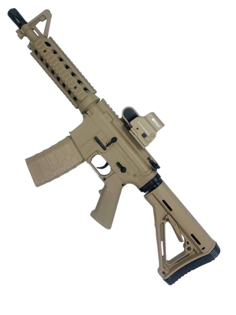 M4AI Submachine Gel Blaster Gun Tan 666s Shop Today. Get it