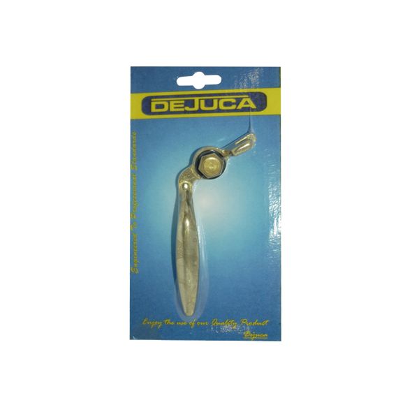 Dejuca - Window Handle - Brass - L/h + Screw + Bush - card - 3 Pack