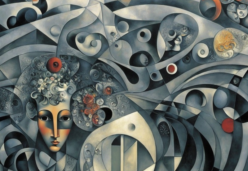 Canvas Wall Art Home Decor - Abstract Fusion