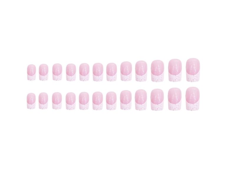Fashionable Square Coffin Press On Nails Artificial Nails Stick On Nails