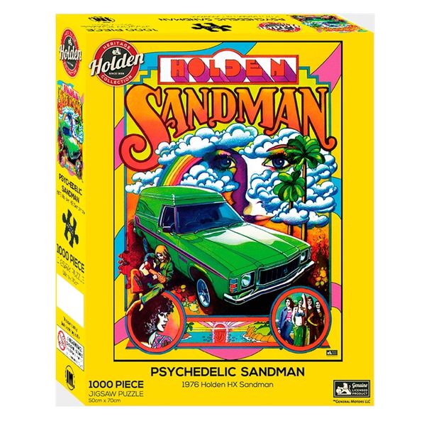 Holden - Psychedelic Panel Van Art - 1000 Piece Jigsaw Puzzle