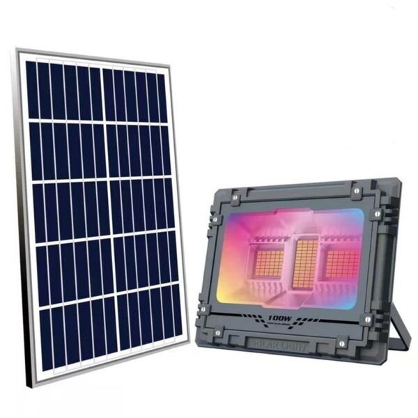 100W Solar Flood RGB Light- SD