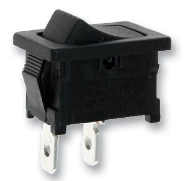 Te Connectivity (1634202-1) Rocker Switch, Non Illuminated, SPST, On ...