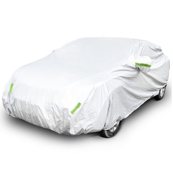 Universal Car Cover Full Waterproof Breathable Scratch Rain Heat Resistant
