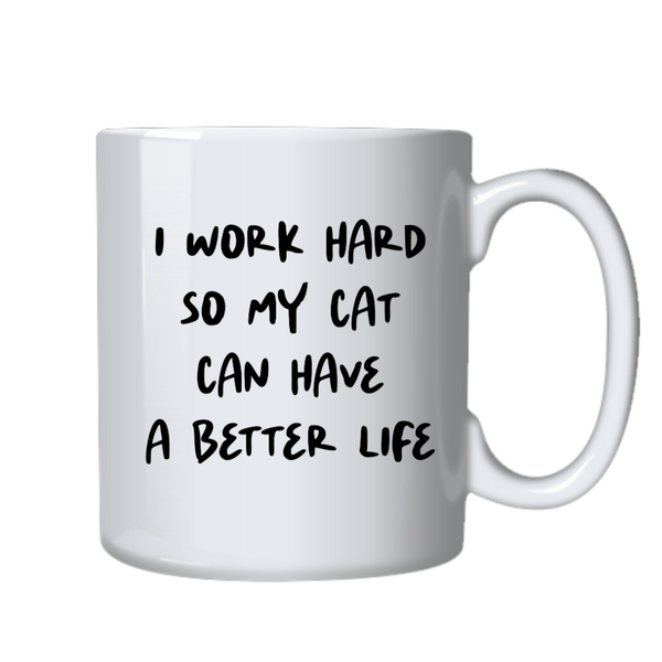 Cat Animal Lover Funny Cute Mug Ideal Gift for Birthday Christmas 402