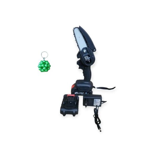 JG0863 Cordless Electric Chainsaw 4Inch 25V And A Keyholder